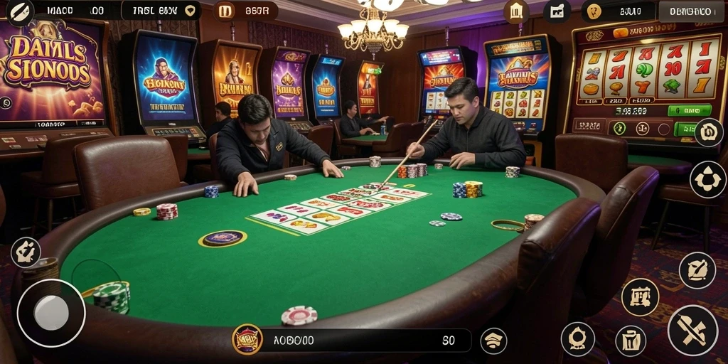 Tampilan menarik dari karakter dalam permainan 55FIVE.