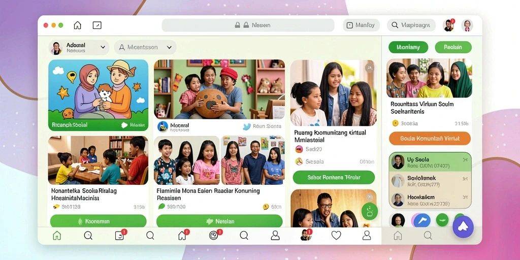 Tampilan antarmuka yang user-friendly.