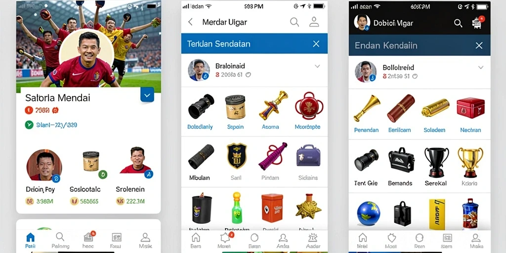Tampilan antarmuka yang user-friendly dan menarik.