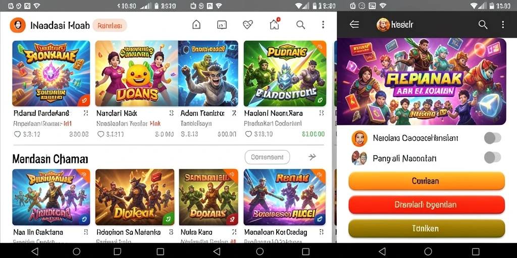 Tampilan antarmuka yang menarik dan intuitif.