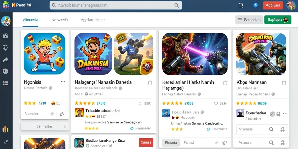 Tampilan antarmuka yang menarik dan mudah dinavigasi.