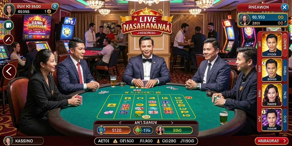 Tampilan menu utama yang menarik dan mudah dinavigasi.