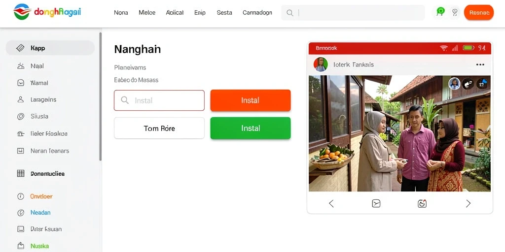 Tampilan karakter yang menarik dan beragam.