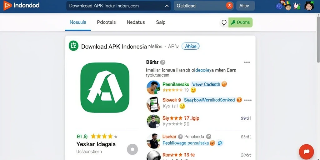 Tampilan awal yang menarik dengan pilihan mode permainan.